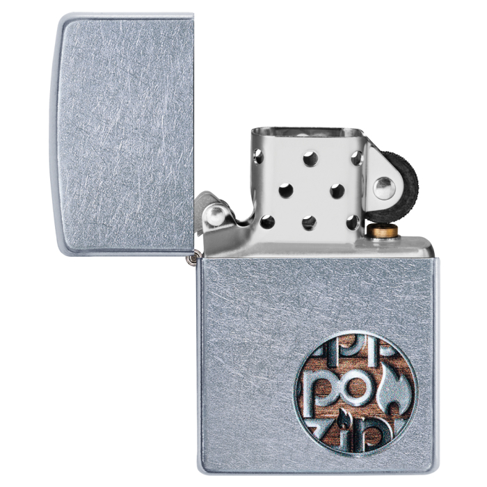 25513 Zippo Button Logo