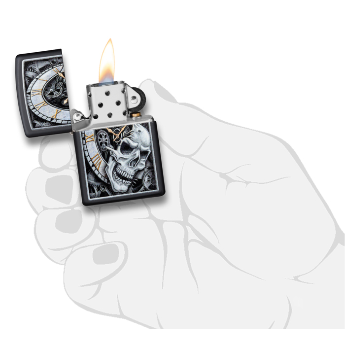 26854 Skull Clock Design