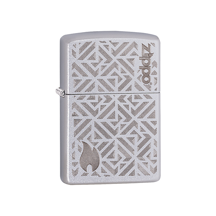 20439 Zippo Geometric Design