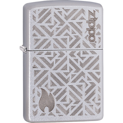 20439 Zippo Geometric Design