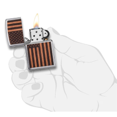 21909 Woodchuck USA American Flag