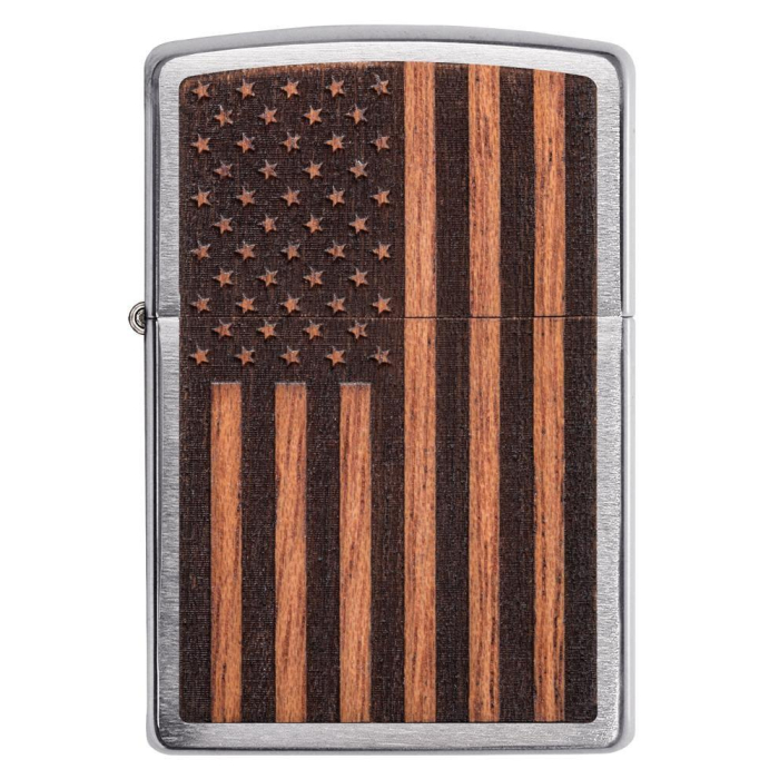 21909 Woodchuck USA American Flag