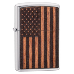 21909 Woodchuck USA American Flag