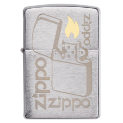 21908 Zippo Lighter Logo