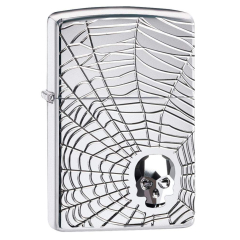 22070 Spider Web Skull Design