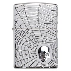 22070 Spider Web Skull Design