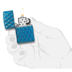 26884 High Polish Blue Diamonds