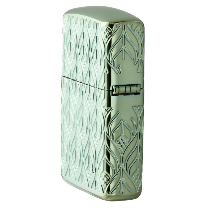 26885 High Polish Green Elegant Dragon