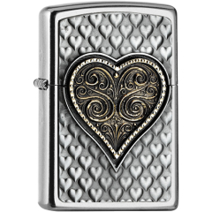 25542 Heart Emblem 3D