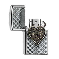 25542 Heart Emblem 3D