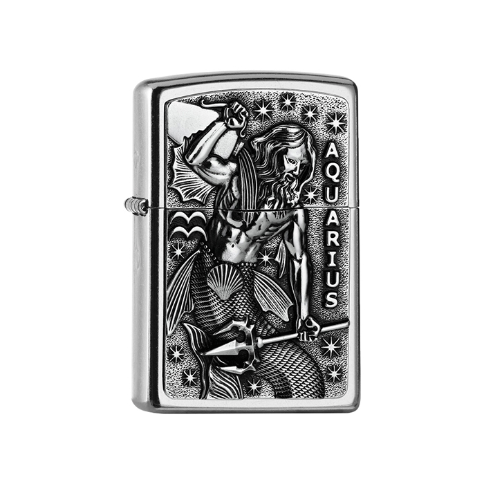 25556 Aquarius Zodiac Emblem