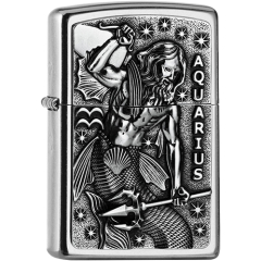 25556 Aquarius Zodiac Emblem