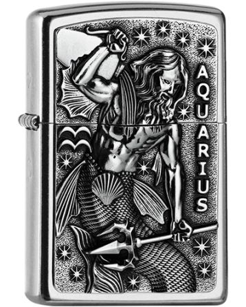 25556 Aquarius Zodiac Emblem