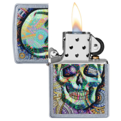 25565 Geometric Skull