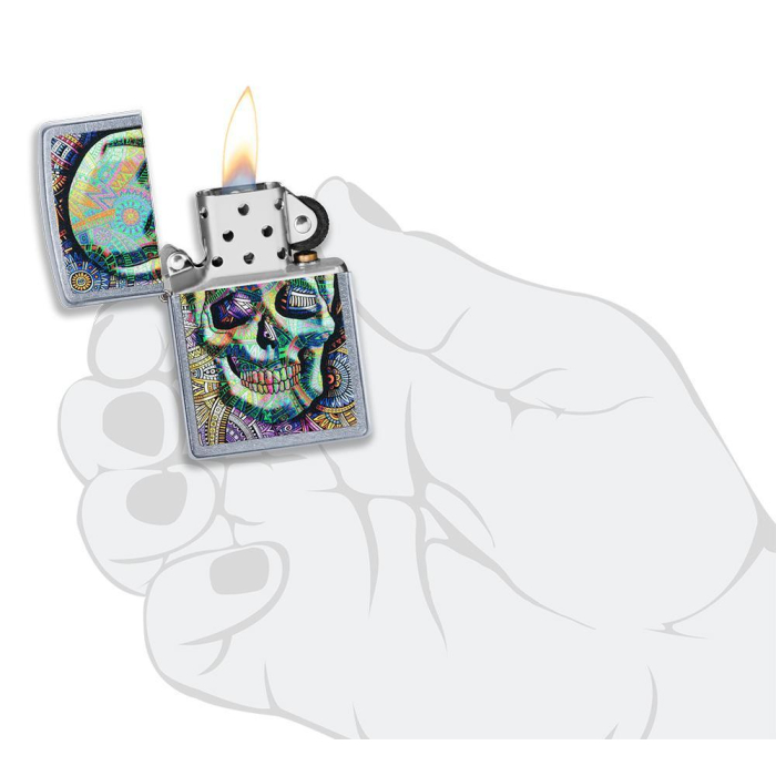 25565 Geometric Skull