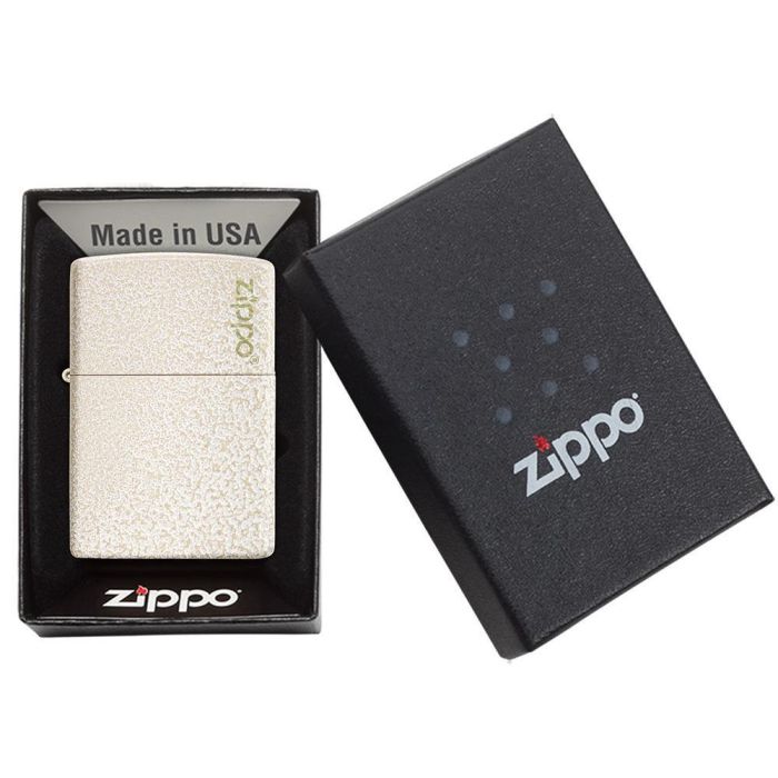 26906 Mercury Glass Zippo Logo