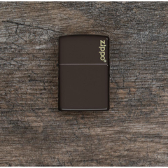 26911 Brown Zippo Logo