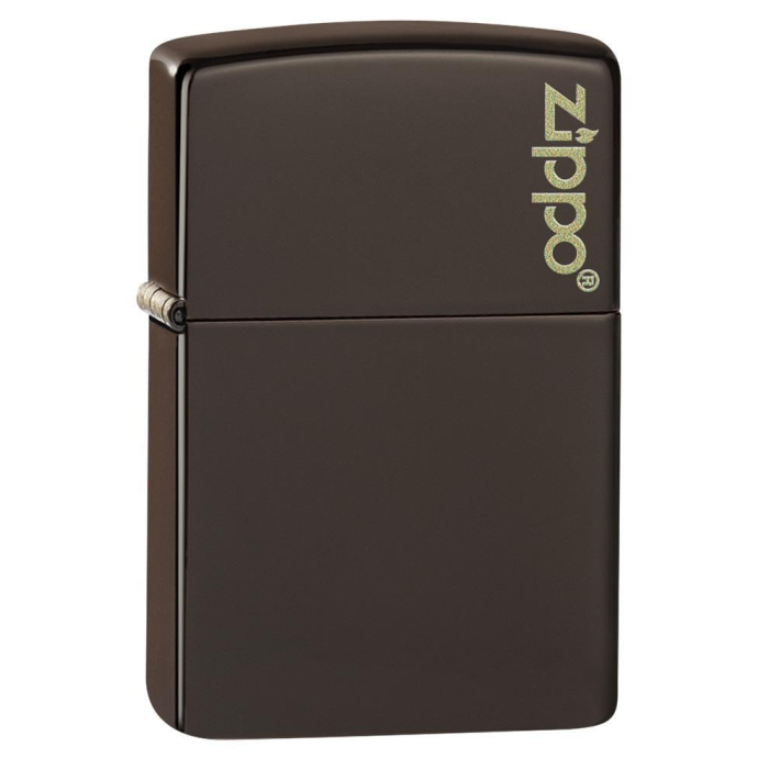 26911 Brown Zippo Logo