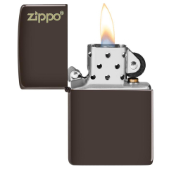 26911 Brown Zippo Logo