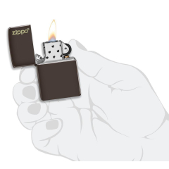 26911 Brown Zippo Logo