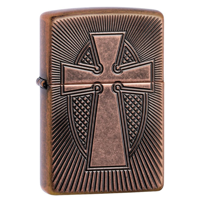 27163 Deep Carve Cross Design