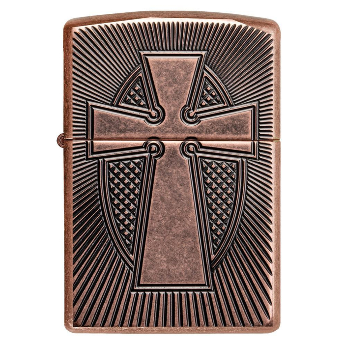 27163 Deep Carve Cross Design