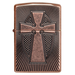 27163 Deep Carve Cross Design