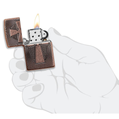 27163 Deep Carve Cross Design