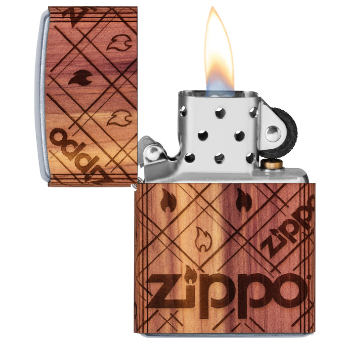 25574 Zippo Cedar Wrap