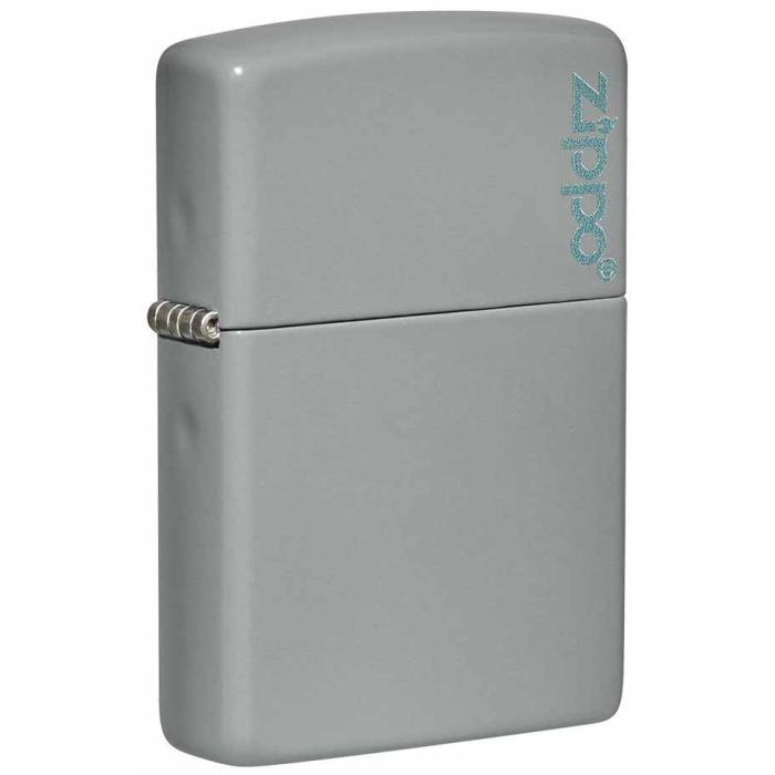 26948 Flat Grey Zippo Logo