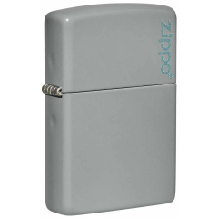 26948 Flat Grey Zippo Logo