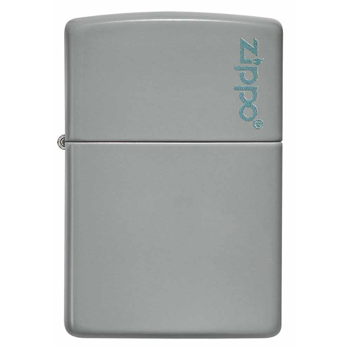 26948 Flat Grey Zippo Logo