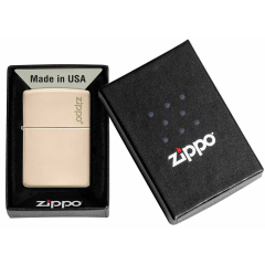 26950 Flat Sand Zippo Logo