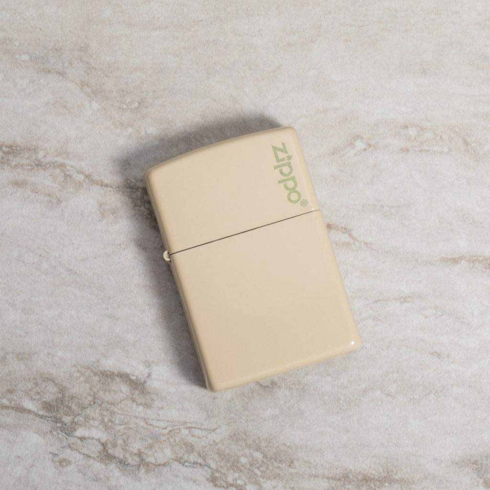 26950 Flat Sand Zippo Logo