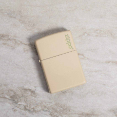26950 Flat Sand Zippo Logo