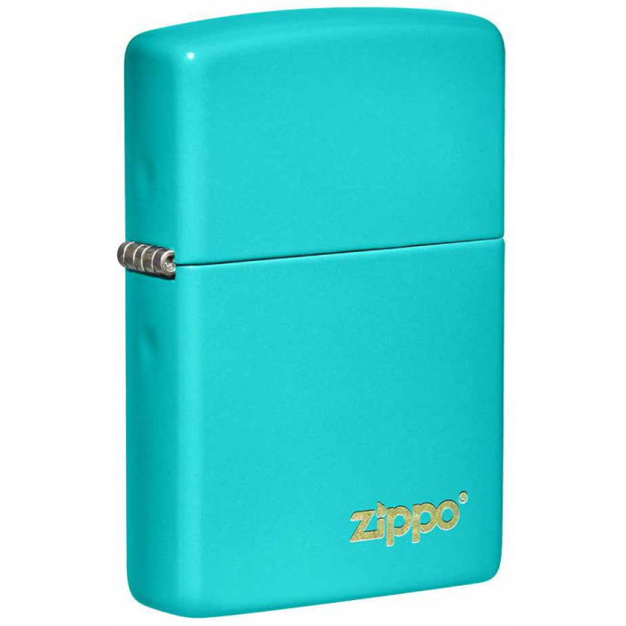 26952 Flat Turquoise Zippo Logo