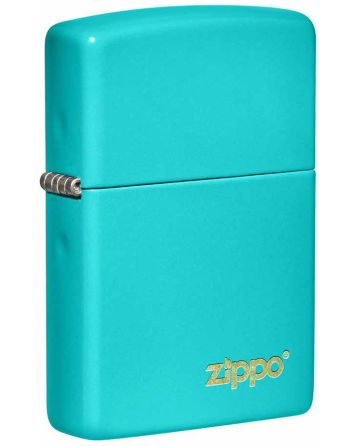 26952 Flat Turquoise Zippo Logo