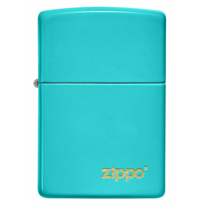 26952 Flat Turquoise Zippo Logo