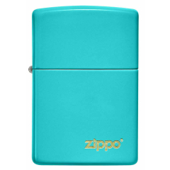 26952 Flat Turquoise Zippo Logo