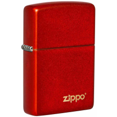 26954 Metallic Red Zippo Logo