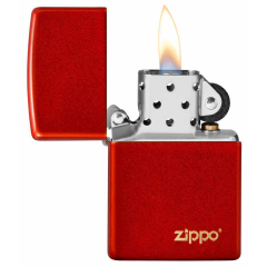 26954 Metallic Red Zippo Logo