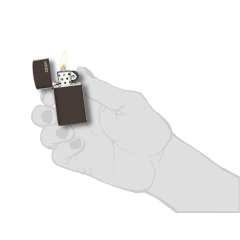 26958 Slim® Brown Zippo Logo