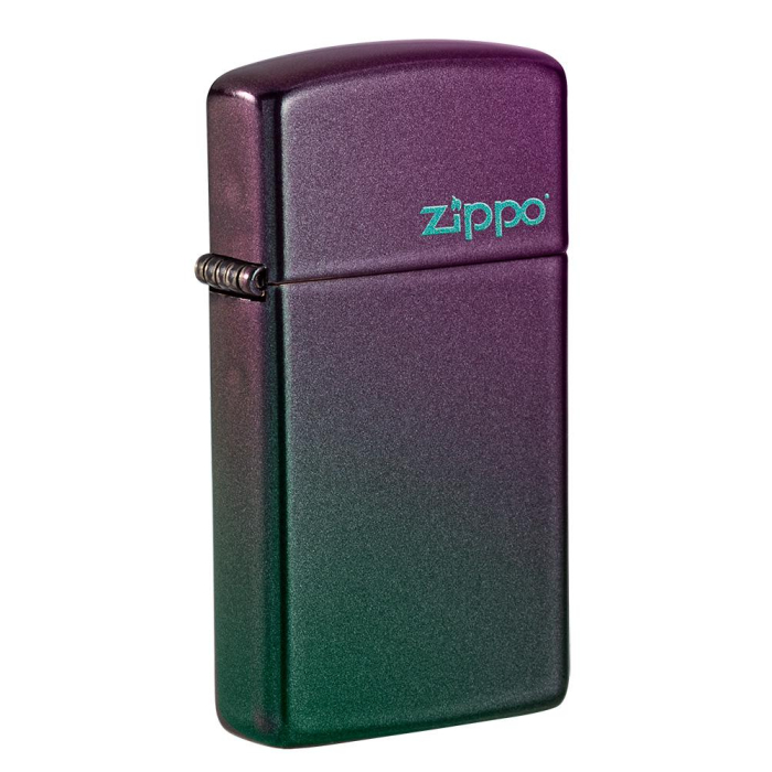 26962 Slim® Iridescent Zippo Logo