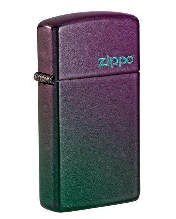 26962 Slim® Iridescent Zippo Logo
