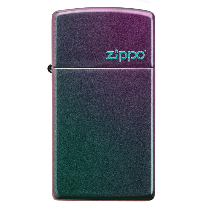 26962 Slim® Iridescent Zippo Logo