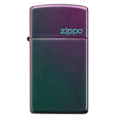 26962 Slim® Iridescent Zippo Logo