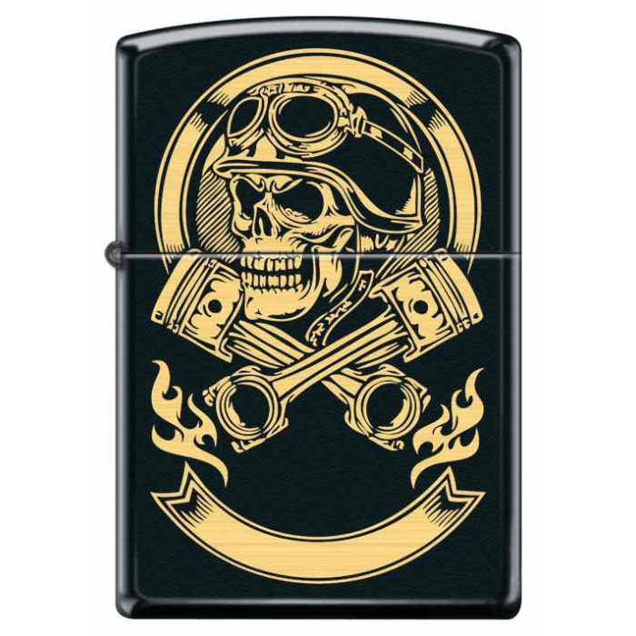 26978 Biker Skull