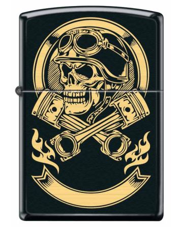 26978 Biker Skull