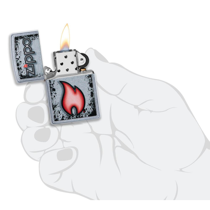 25632 Zippo Flame Design