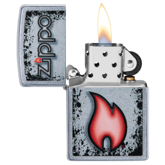 25632 Zippo Flame Design